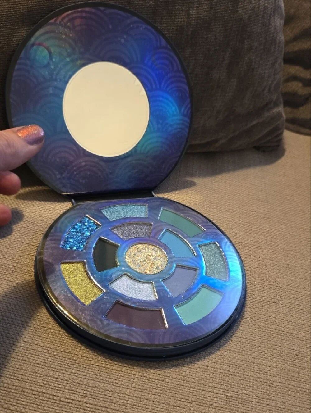 Spoiled Water Element Eyeshadow Pallette - Blue, Purple, & Teal